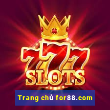 Trang chủ for88.com