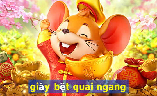 giày bệt quai ngang