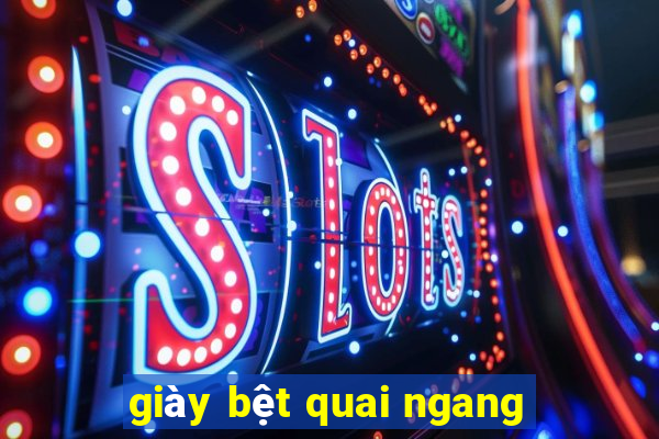 giày bệt quai ngang