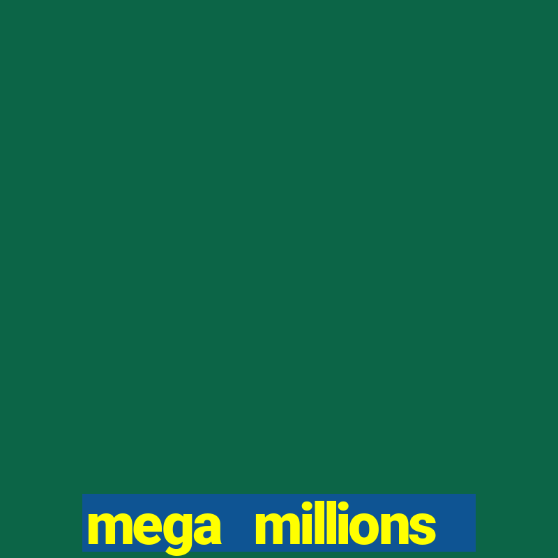 mega millions international lottery