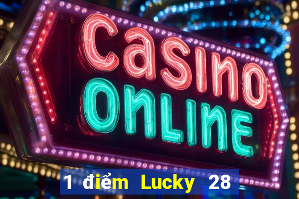 1 điểm Lucky 28 đăng ký