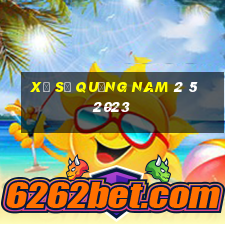 xổ số quảng nam 2 5 2023