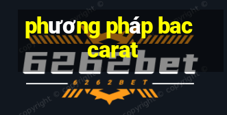 phương pháp baccarat