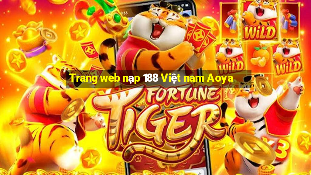 Trang web nạp 188 Việt nam Aoya