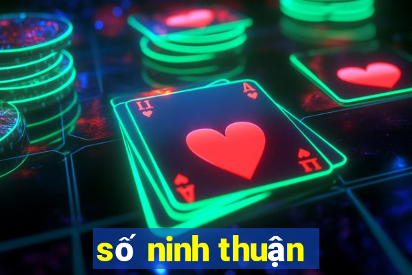 số ninh thuận