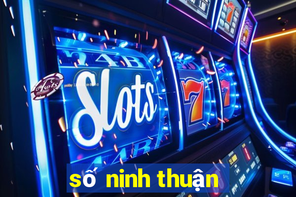 số ninh thuận