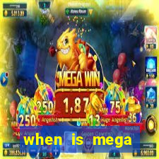 when is mega millions drawing