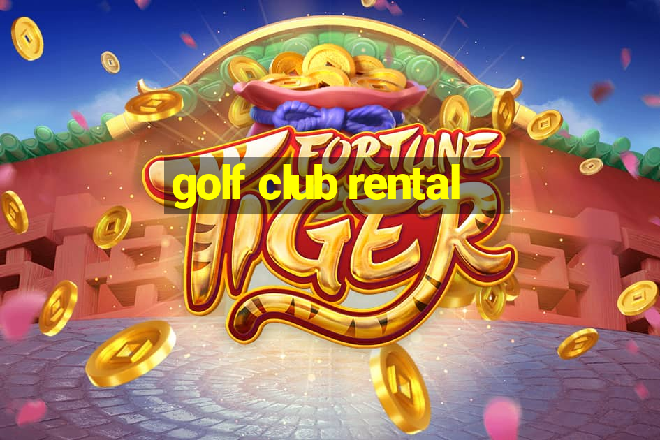 golf club rental