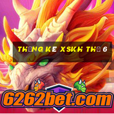 Thống kê XSKH Thứ 6