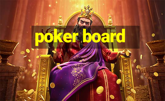 poker board