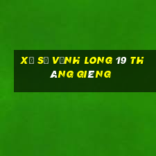 xổ số vĩnh long 19 tháng giêng