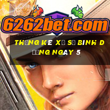 Thống kê Xổ Số bình dương ngày 5