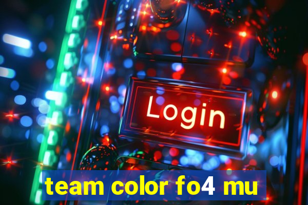 team color fo4 mu