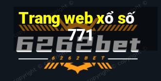 Trang web xổ số 771