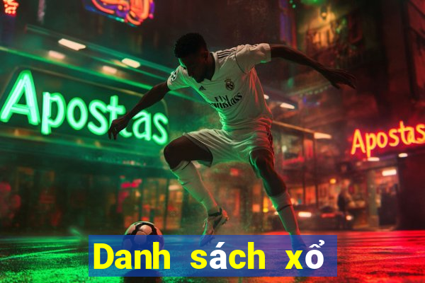 Danh sách xổ số appxiazai