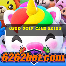 used golf club sales