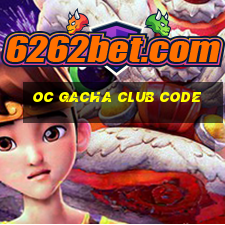 oc gacha club code