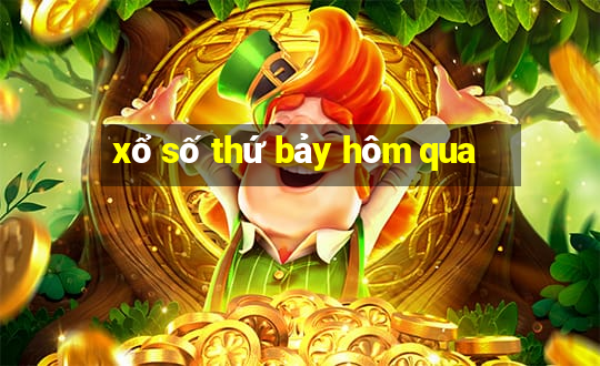 xổ số thứ bảy hôm qua