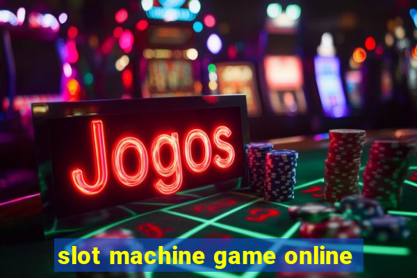 slot machine game online