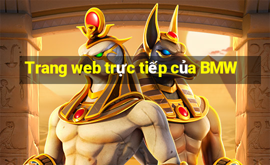 Trang web trực tiếp của BMW