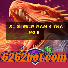 xổ số miền nam 4 tháng 9