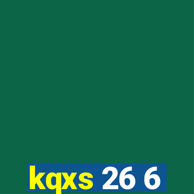 kqxs 26 6