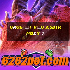 Cách đặt cược XSBTR ngày 7