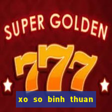 xo so binh thuan 23 11