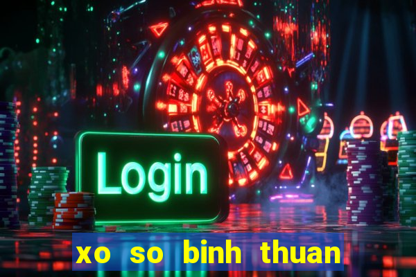 xo so binh thuan 23 11