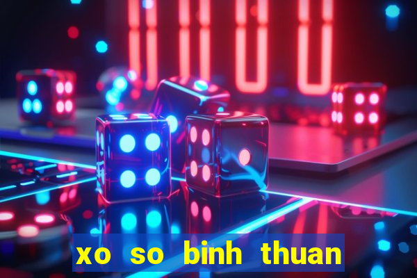 xo so binh thuan 23 11