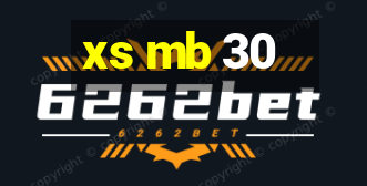 xs mb 30