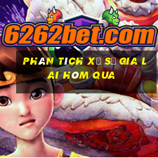 Phân tích xổ số gia lai Hôm qua