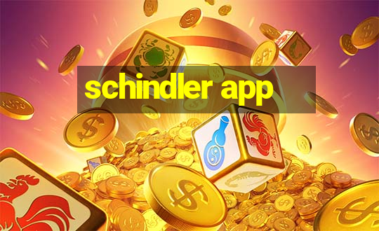 schindler app