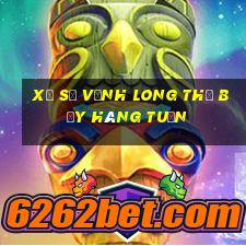 xổ số vĩnh long thứ bảy hàng tuần