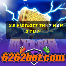 xs vietlott thứ 7 hàng tuần