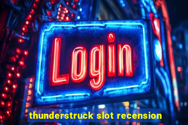 thunderstruck slot recension