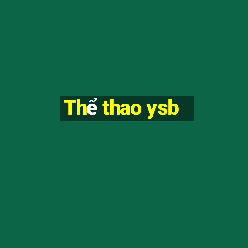 Thể thao ysb