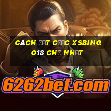 Cách đặt cược XSBINGO18 Chủ Nhật