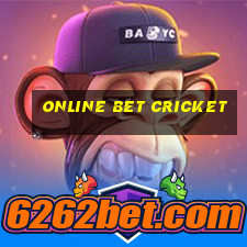 online bet cricket