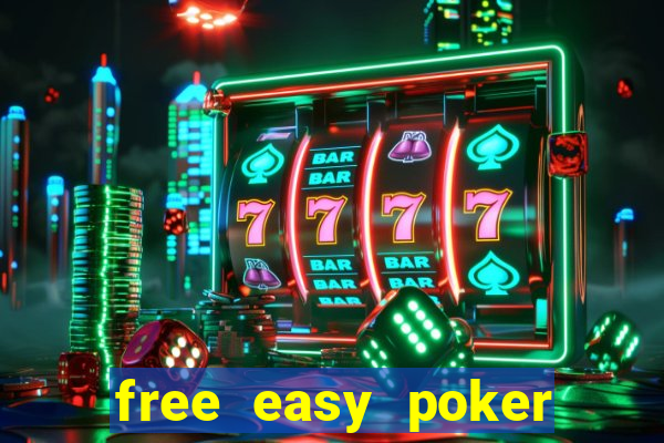 free easy poker games online