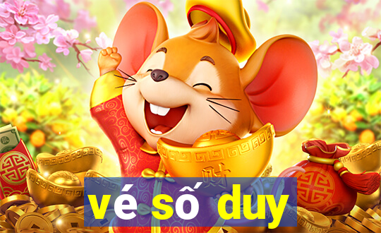 vé số duy