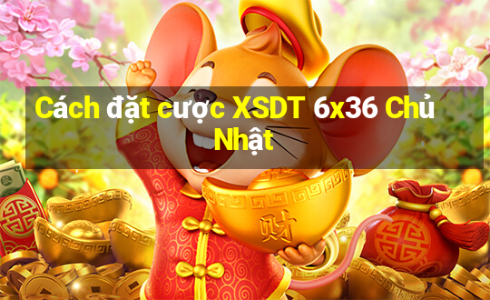 Cách đặt cược XSDT 6x36 Chủ Nhật