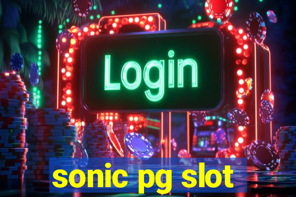 sonic pg slot