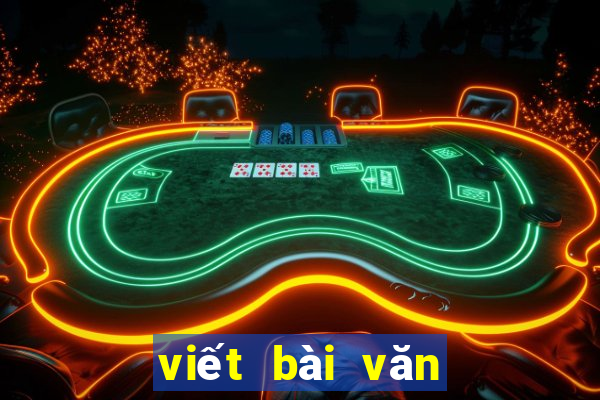 viết bài văn về nghiện game