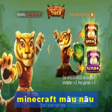 minecraft màu nâu