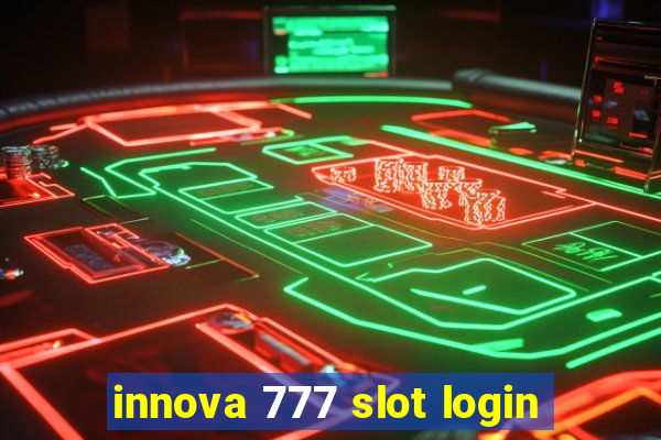 innova 777 slot login