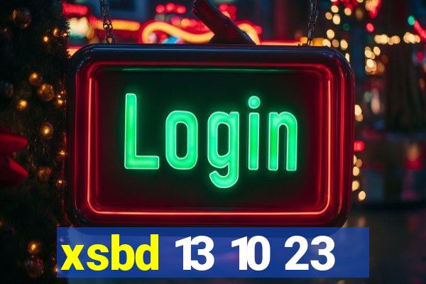 xsbd 13 10 23