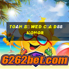 Toàn bộ wed của d88 Honor