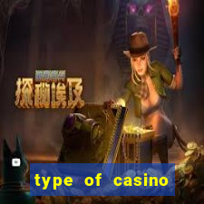 type of casino table games