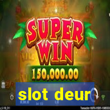 slot deur